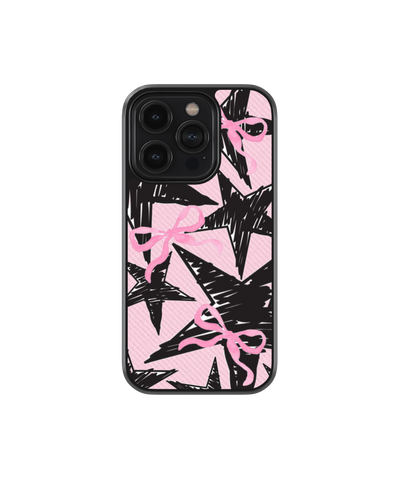 Abstract Twist | Scribble - Glass Case Cover | Code: 304