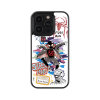 Spidey Lines | Scribble - Glass Case | Code: 312