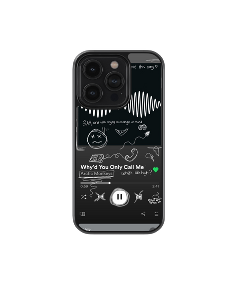 Line Play | Scribble - Glass Case Cover | Code: 303