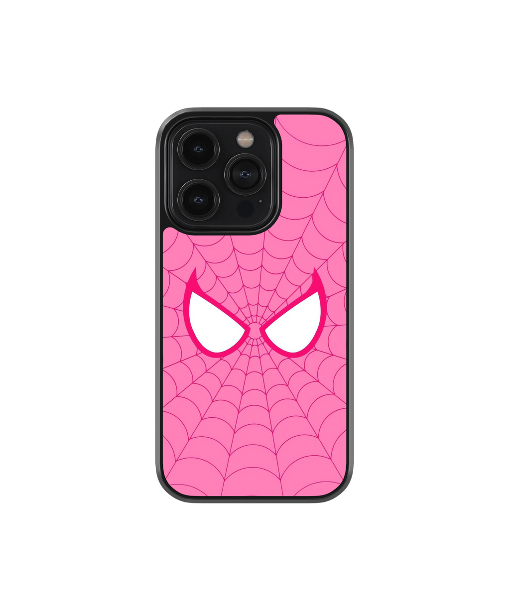 Blush Spider | Pinteresty Glass Case Cover | Code: 293