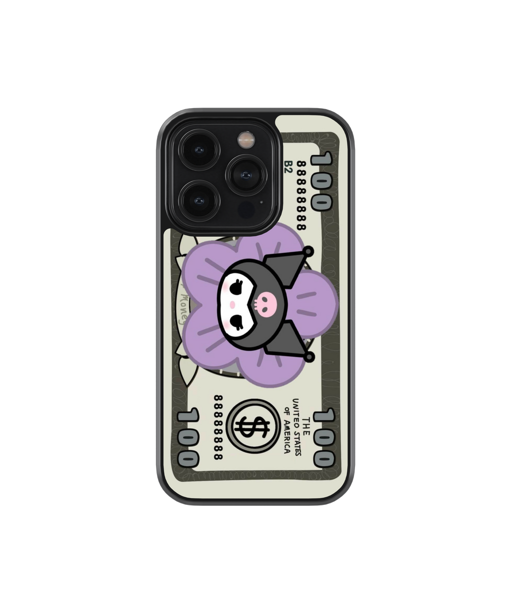 Kuromi Cash | Pinteresty Glass Case | Code: 295