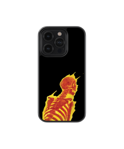 Skull Fire | Rebel - Glass Case Cover | Code: 338