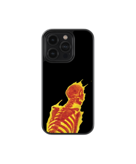 Skull Fire | Rebel - Glass Case Cover | Code: 338