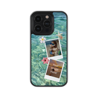 Sandy Bliss | Personalized Glass Case | Code: 345