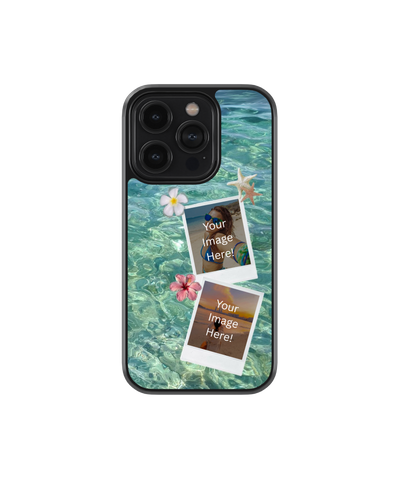Sandy Bliss | Personalized Glass Case Cover | Code: 345