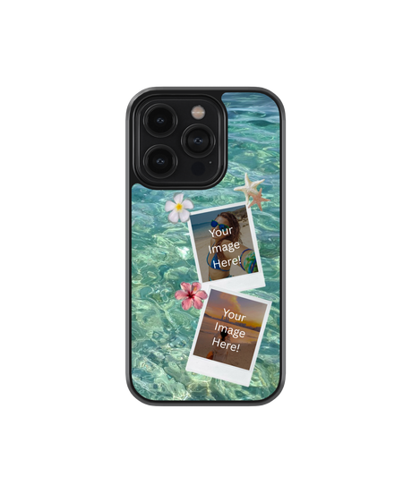 Sandy Bliss | Personalized Glass Case Cover | Code: 345