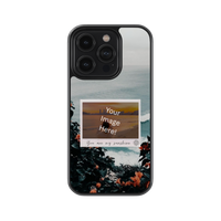 Ocean Bloom | Personalized Glass Case | Code: 352