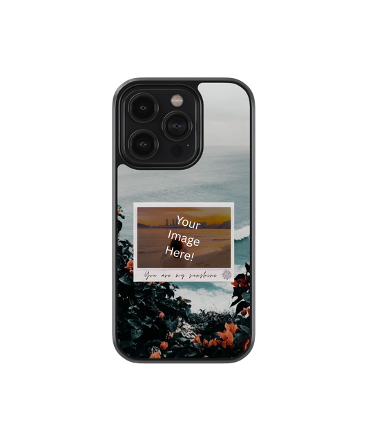 Ocean Bloom | Personalized Glass Case | Code: 352