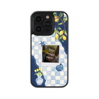 Lemon Check | Personalized Glass Case | Code: 349