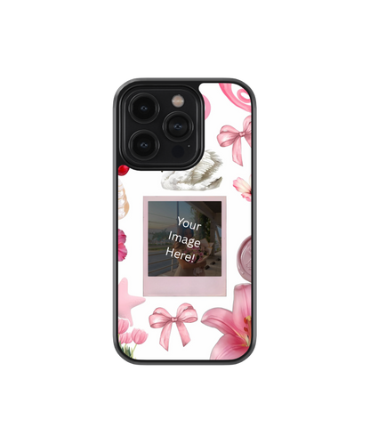 Pink Dream | Personalized Glass Case Cover | Code: 351
