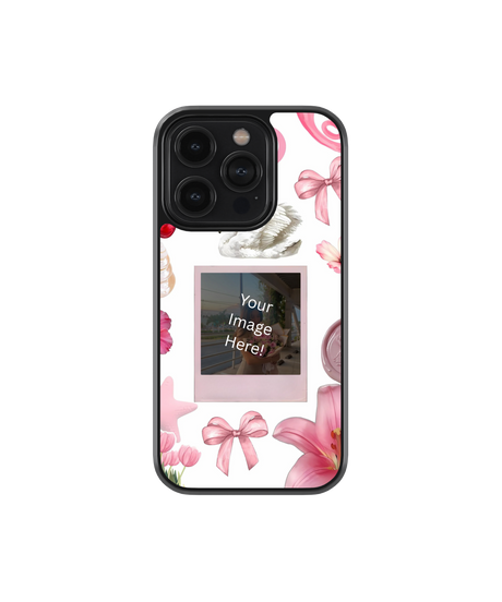 Pink Dream | Personalized Glass Case Cover | Code: 351