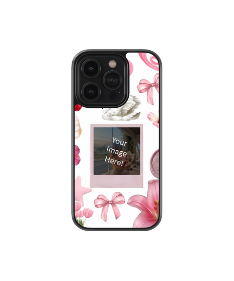 Pink Dream | Personalized Glass Case Cover | Code: 351