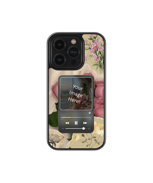 Floral Daze | Personalized Glass Case | Code: 348