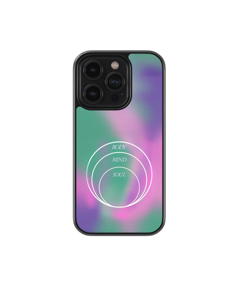 Body Mind Soul | Aura - Glass Case Cover | Code: 361