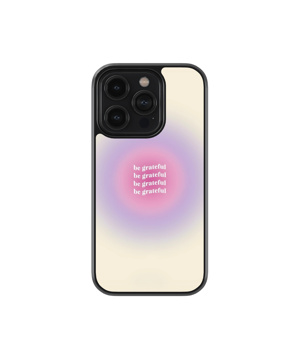 Be Grateful  | Aura - Glass Case | Code: 368