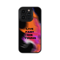 Live Fast | Rebel - Glass Case | Code: 376