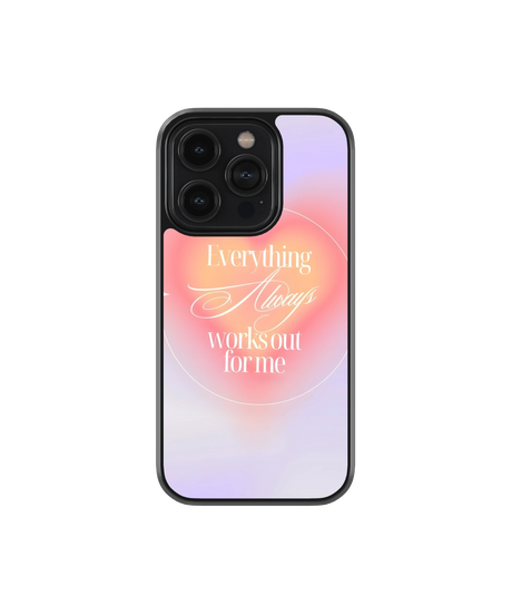 Everything Works Out | Aura - Glass Case Cover | Code: 367
