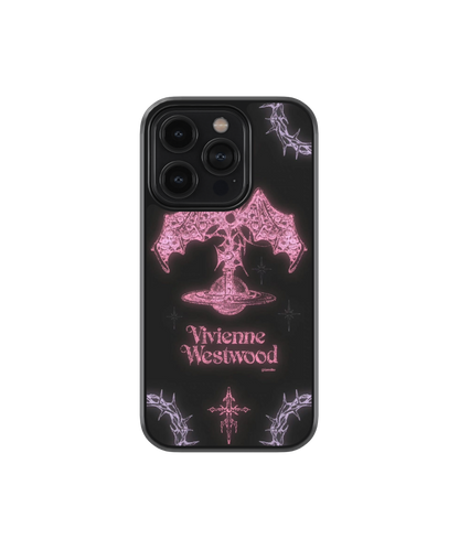 Pink Gothic | Rebel - Glass Case Cover | Code: 377