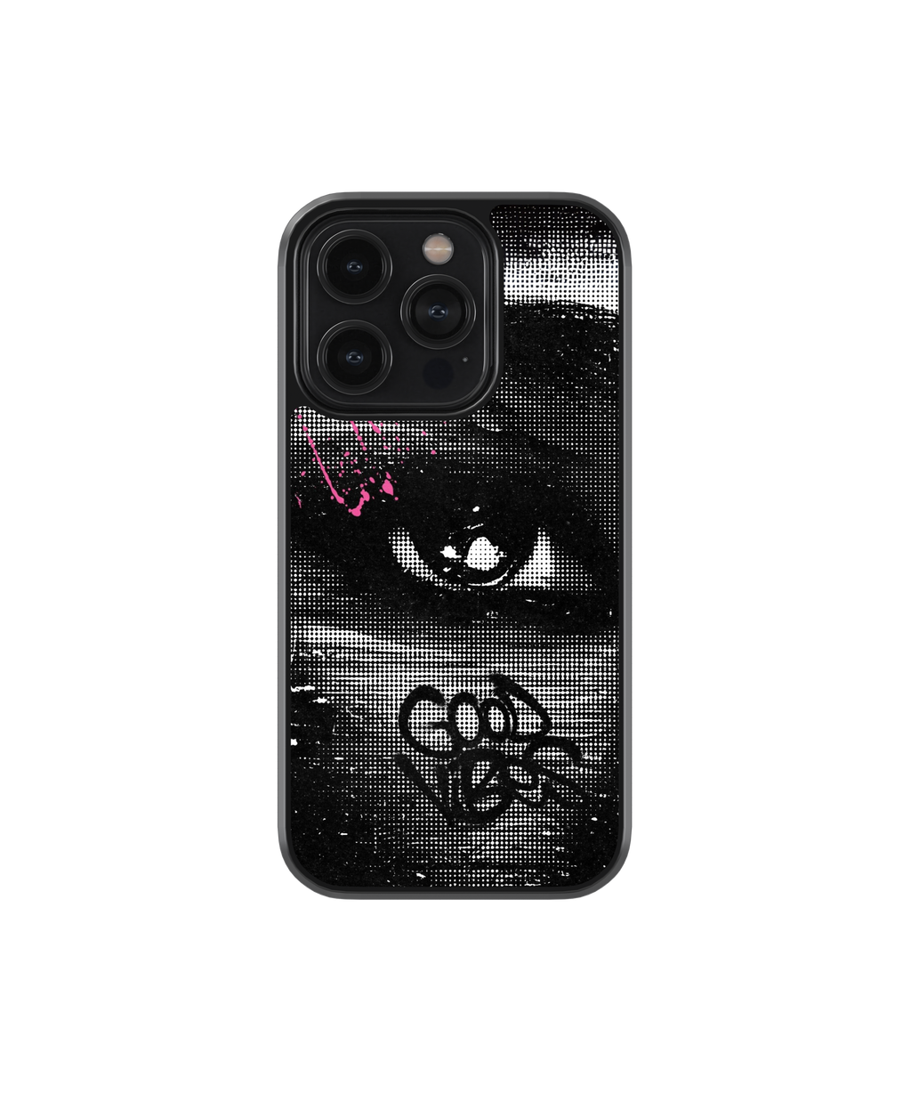 Good Vibes | Rebel - Glass Case Cover | Code: 379
