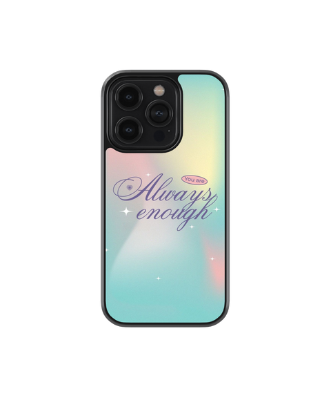 Always Enough | Aura - Glass Case Cover | Code: 357