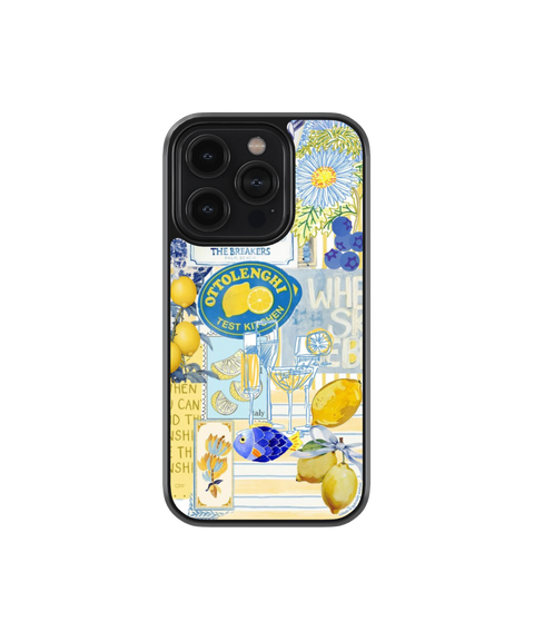 Lemon Bloom | Zesté - Glass Case Cover | Code: 389