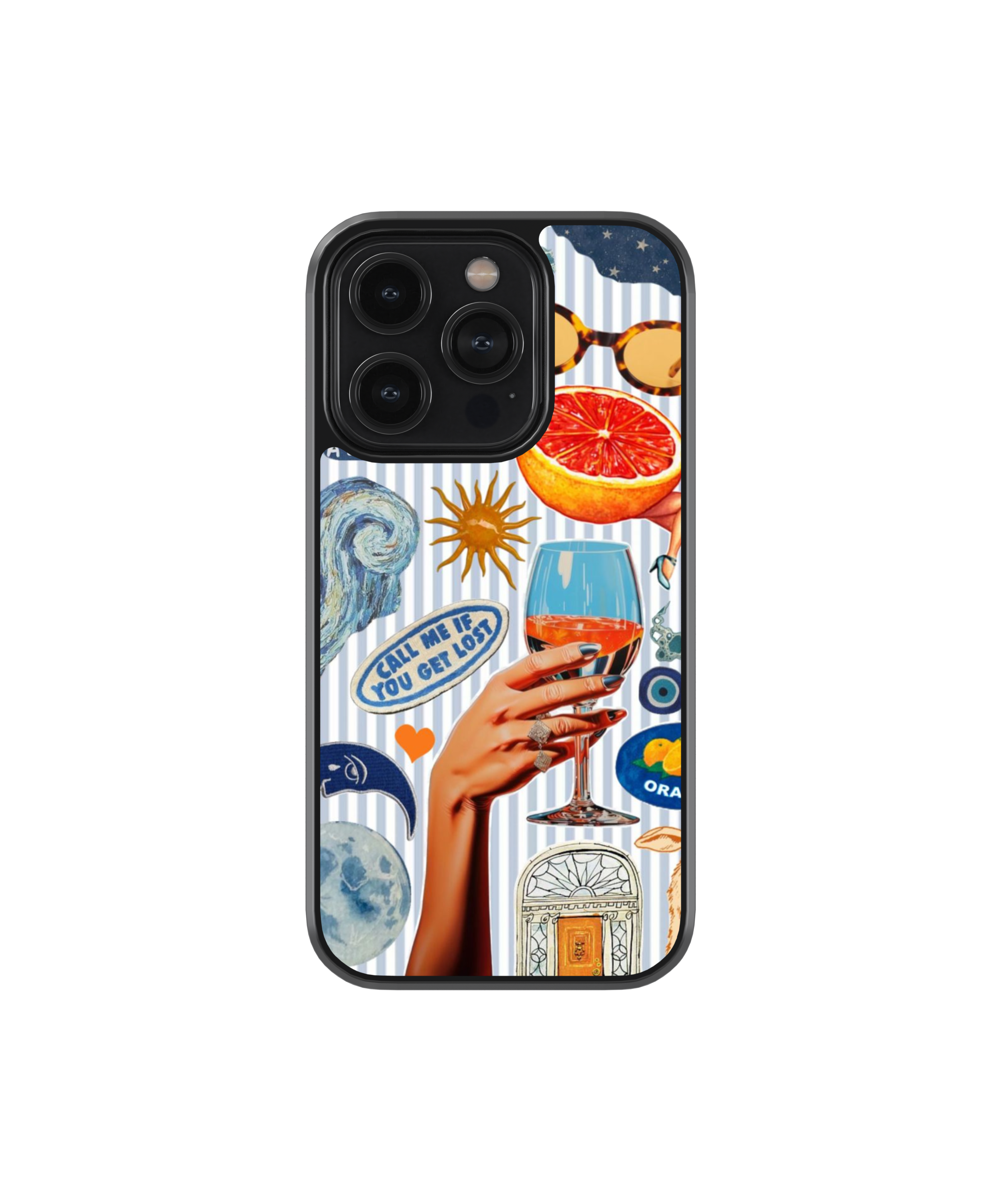 Citrus Dreams | Zesté - Glass Case Cover | Code: 387