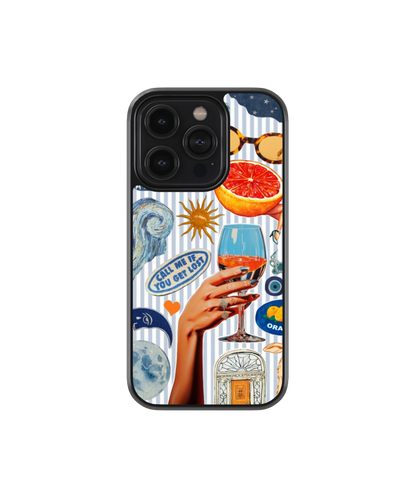 Citrus Dreams | Zesté - Glass Case Cover | Code: 387