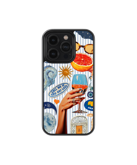 Citrus Dreams | Zesté - Glass Case Cover | Code: 387