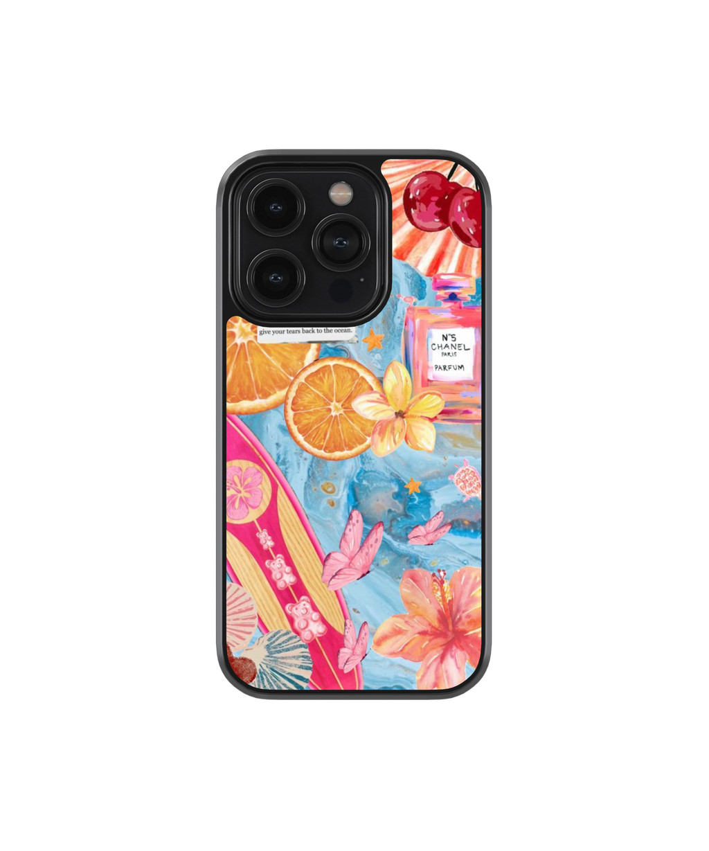 Tropical Escape | Zesté - Glass Case Cover | Code: 391