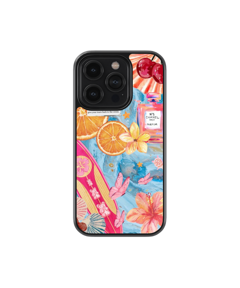 Tropical Escape | Zesté - Glass Case Cover | Code: 391