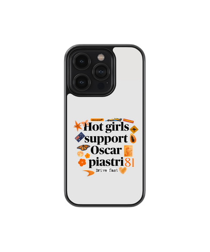 Piastri Girl | F1 / Cars - Glass Case | Code: 424
