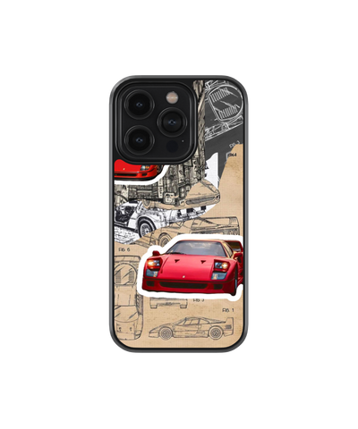 Retro Racer | F1 / Cars - Glass Case | Code: 431