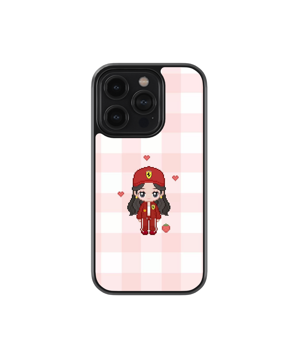 Ferrari Doll | F1 / Cars - Glass Case | Code: 407