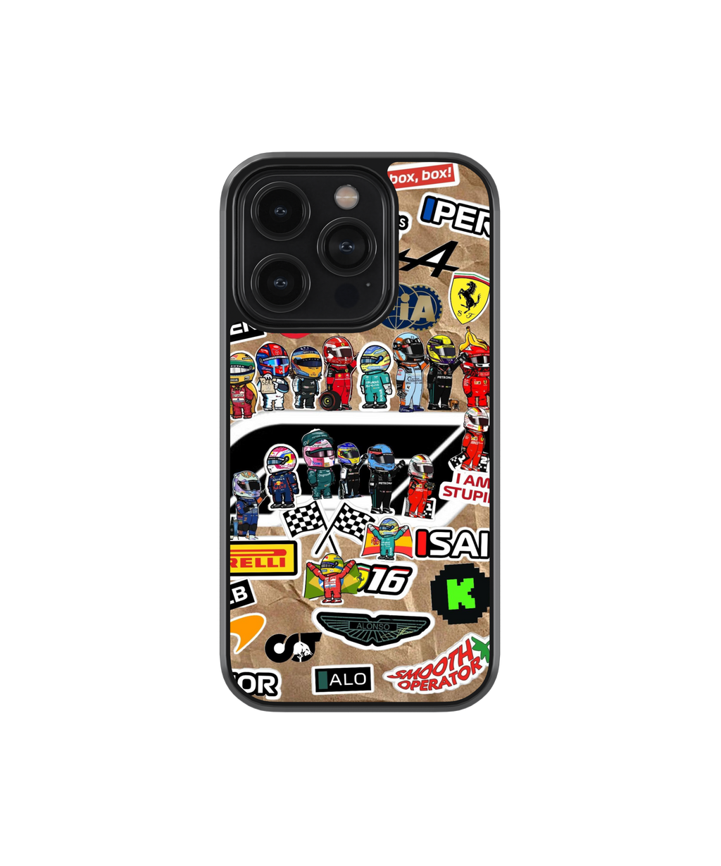 F1 Sticker Grid | F1 / Cars - Glass Case | Code: 405