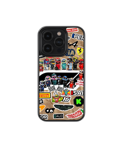 F1 Sticker Grid | F1 / Cars - Glass Case | Code: 405