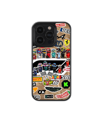 F1 Sticker Grid | F1 / Cars - Glass Case | Code: 405