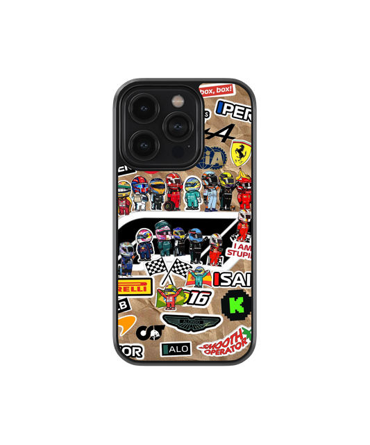 F1 Sticker Grid | F1 / Cars - Glass Case | Code: 405
