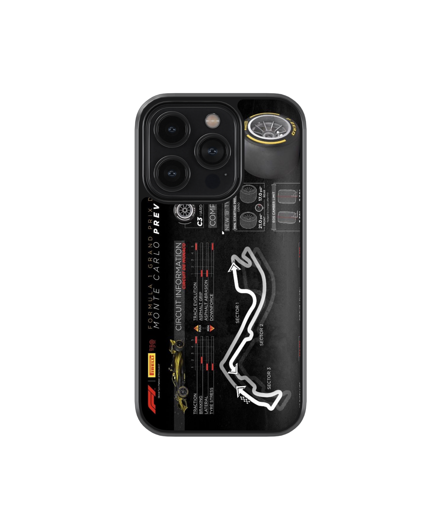 Pit Lane Circuit | F1 / Cars - Glass Case | Code: 425