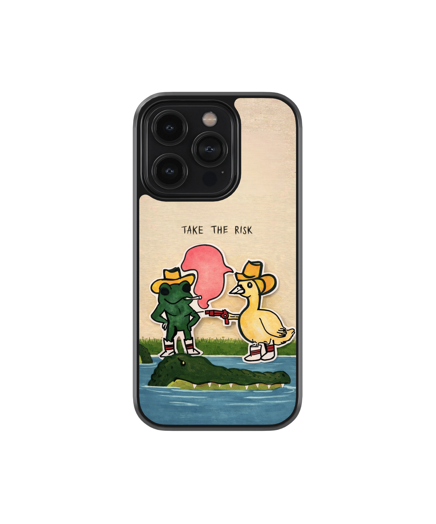 Take the Risk | Scribble - Glass Case | Code: 529