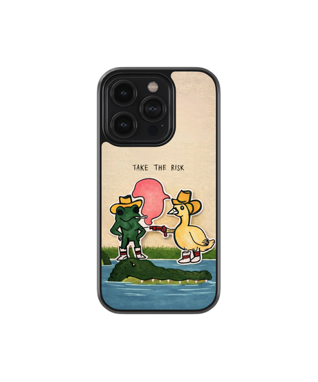 Take the Risk | Scribble - Glass Case | Code: 529