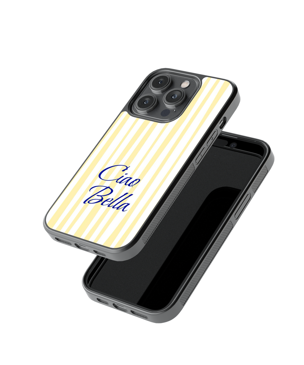 Ciao Bella Stripes | Zesté - Glass Case Cover | Code: 388