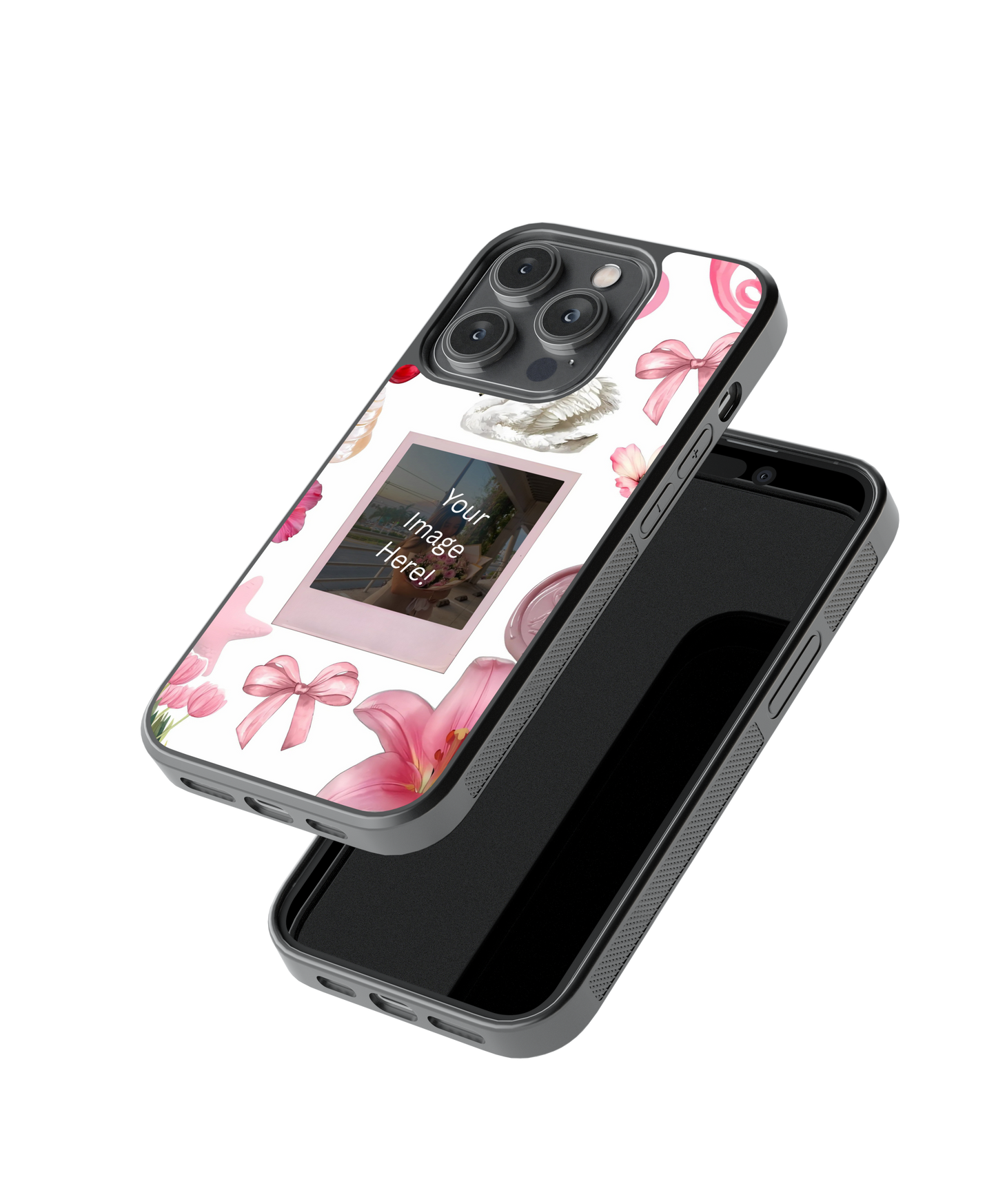 Pink Dream | Personalized Glass Case | Code: 351