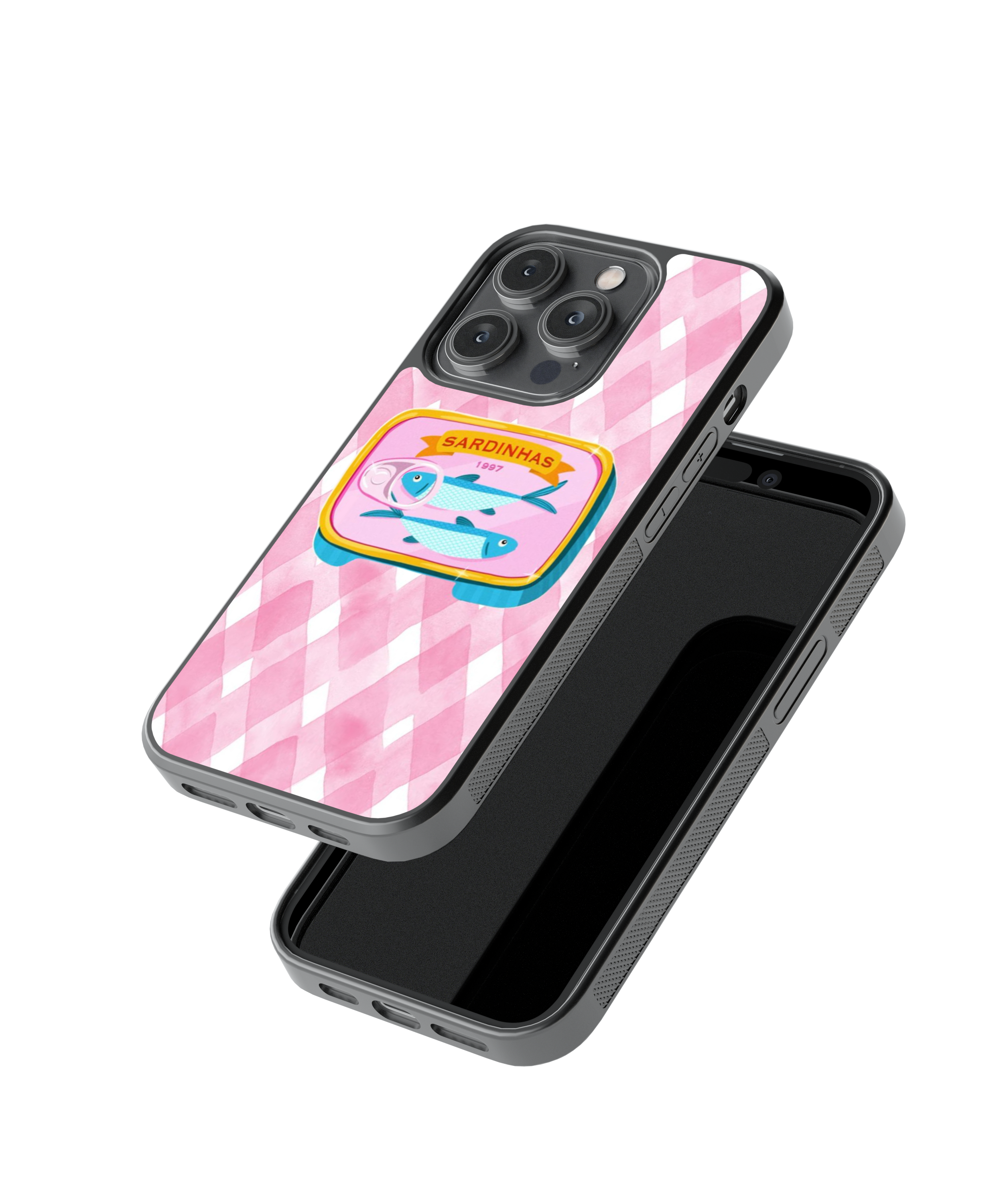 Sweet Sardine Pink | Zesté - Glass Case Cover | Code: 396