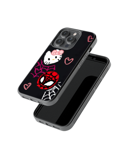 Spidey Whirl | Scribble - Glass Case Cover | Code: 302
