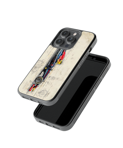 Blueprint Racer | F1 / Cars - Glass Case | Code: 403