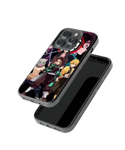 Comrades United | Demon Slayer - Glass Case Cover | Code: 235