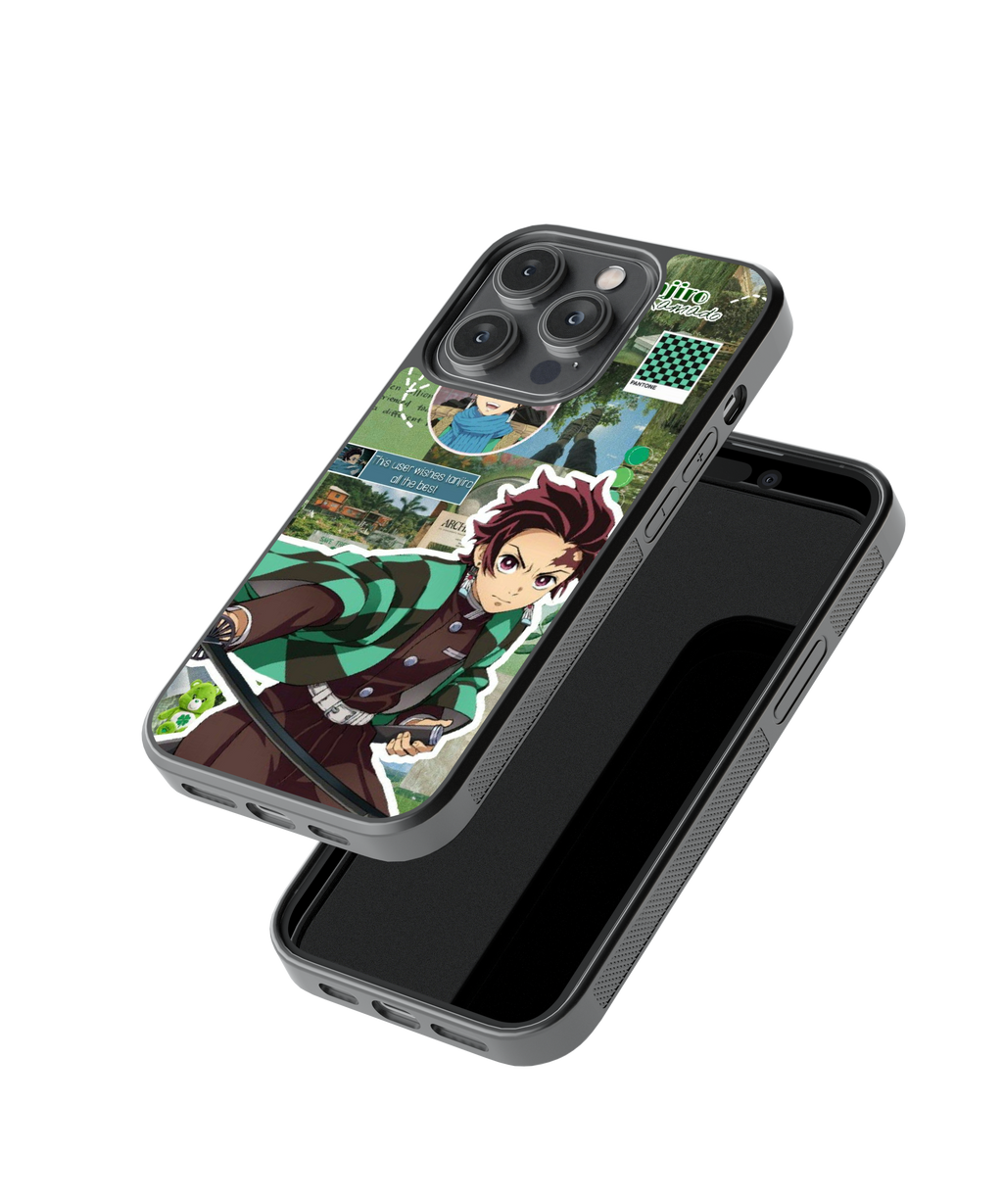 Tanjiro's Struggle | Demon Slayer - Glass Case | Code: 229