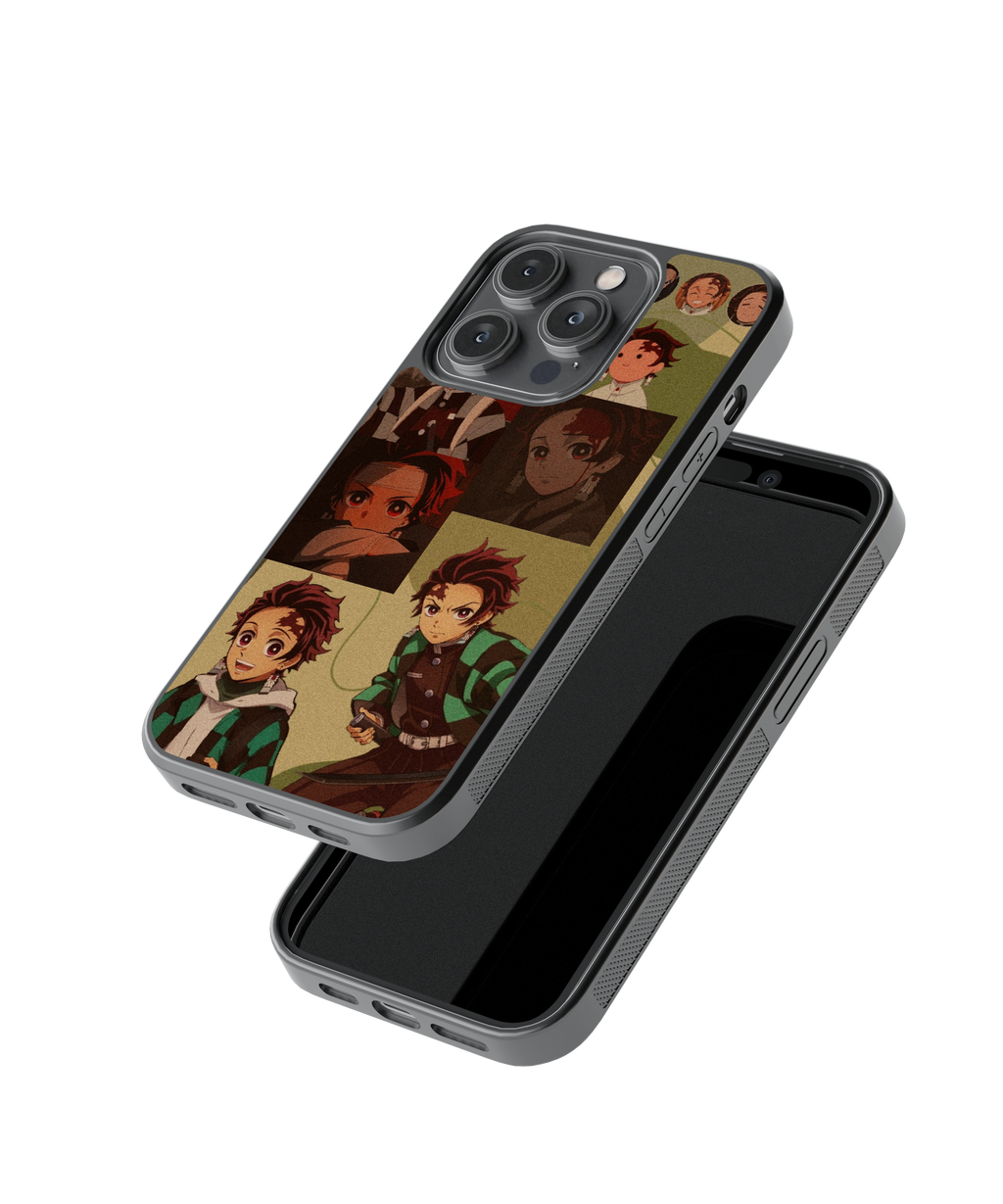 Retro Tanjiro | Demon Slayer - Glass Case | Code: 230