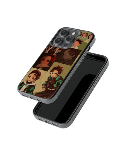 Retro Tanjiro | Demon Slayer - Glass Case Cover | Code: 230