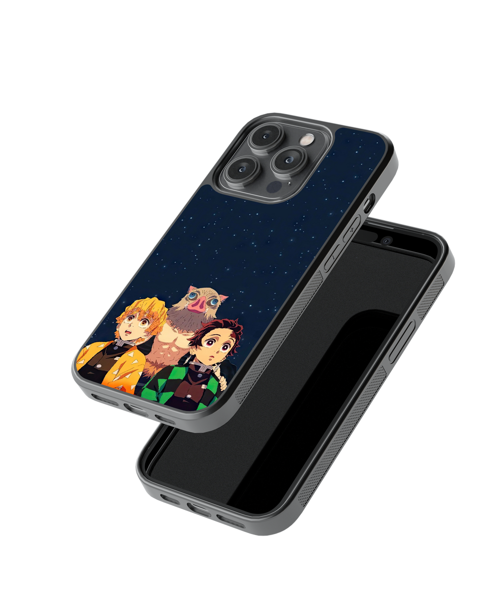 Trio Unleashed | Demon Slayer - Glass Case | Code: 228